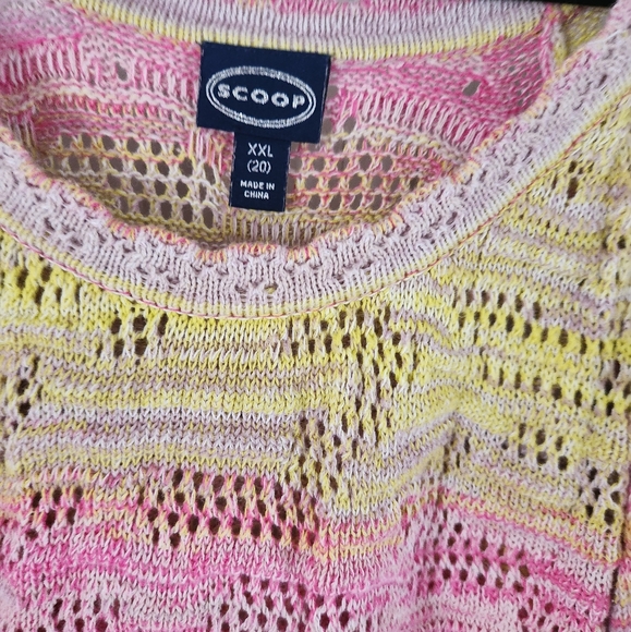 Scoop ombre top beautiful color xxl - Picture 3 of 3